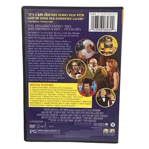 The Master Of Disguise DVD Dana Carvey - 5/$20 - Picture 2 of 3